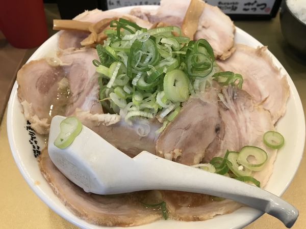 「チャーシュー麺」@超ごってり麺 ごっつ 秋葉原店の写真