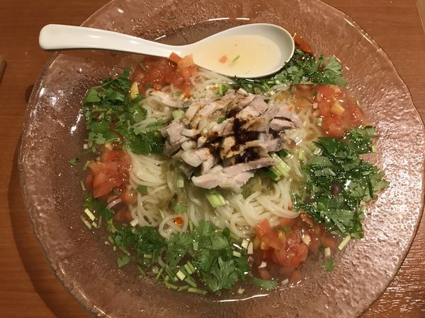 「トマトタンメン(メニュー名ド忘れ)」@白龍トマト館 江原町店の写真