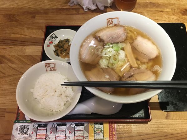 「喜多方ラーメン 特価¥480」@喜多方ラーメン坂内 新宿パークタワー店の写真