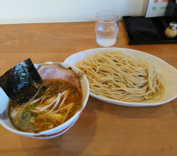 「月曜木曜日 煮干しつけ麺」@らーめん マル汁屋の写真