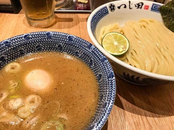 「濃厚つけ麺 味玉」@めん徳 二代目 つじ田 福岡空港店の写真