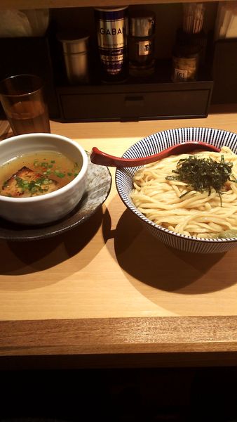 「塩つけ麺中盛(900円)」@塩つけ麺 灯花の写真