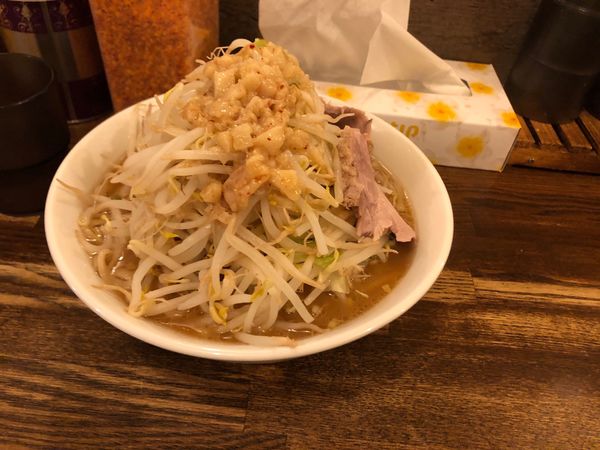 「ラーメン 300g 野菜普通」@高木のぶぅの写真