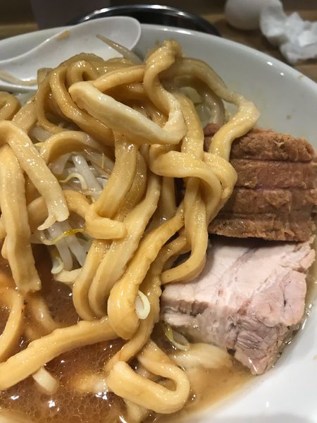 「ラーメン　少なめ」@MEN YARD FIGHTの写真