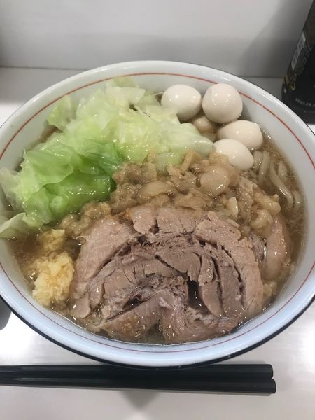 「小ラーメン+うずら」@ハイパーファットンの写真