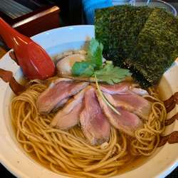 鴨清湯醤油ラーメン 特製