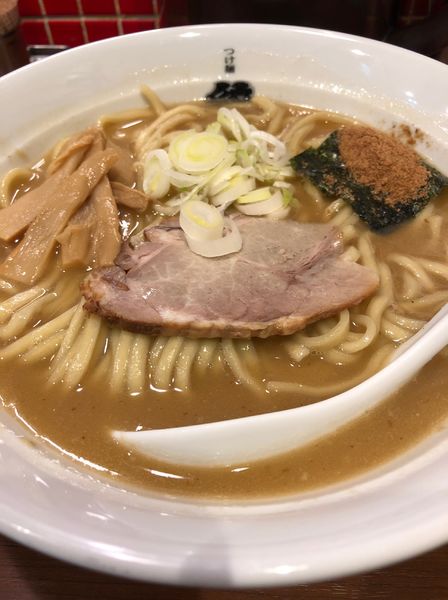 「ラーメン」@つけ麺 紋次郎 大阪駅前第二ビル店の写真