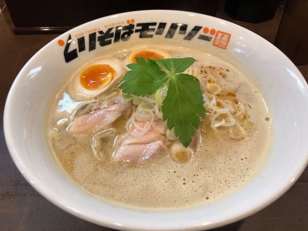 「渡り蟹の上白湯そば」@とりそばモリゾーの写真