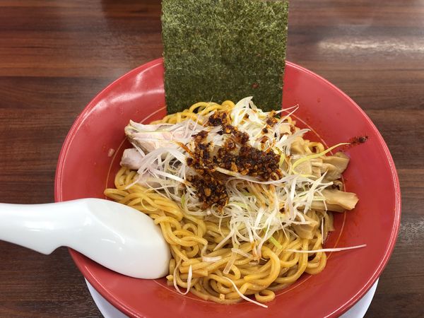 「旨辛まぜそば」@ラーメン 魁力屋 竹ノ塚店の写真
