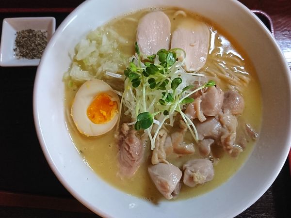 「【限定】鶏白湯 ￥750」@和風らーめん 凪の写真