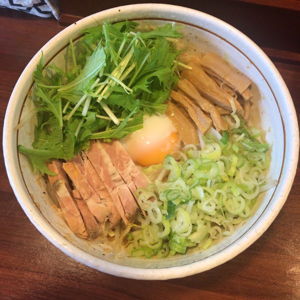 「こってり 汁なし 750円」@麺屋 旬の写真