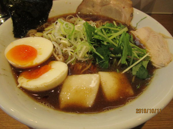 「淡麗醬油味玉 900円」@桔梗と空の写真