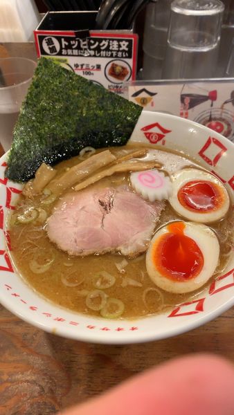 「味玉煮干しラーメン」@煮干しらーめん 玉五郎 黒門店の写真