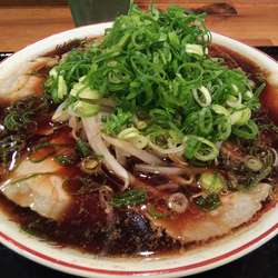 黒中華そば　※麺の硬さ：普通