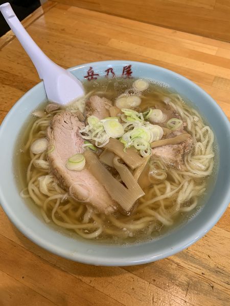 「ラーメン 大盛 760円」@青竹手打麺 餃子 岳乃屋の写真