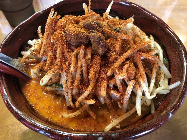 「やじやラーメン３辛　￥８８０」@麺屋 やじやの写真