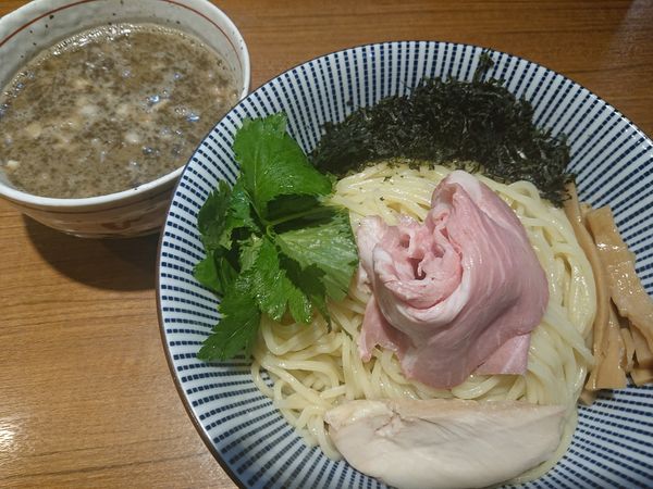 「イカつけ麺大盛(限定1)(900+100円)」@寿製麺よしかわ 川越店の写真