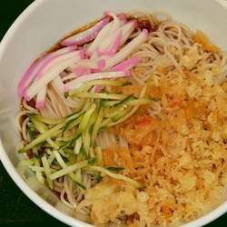 二枚冷やしたぬきそば