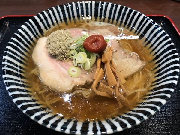 「懐かしの平成中華そば　700円」@暗黒中華そば 雷電の写真