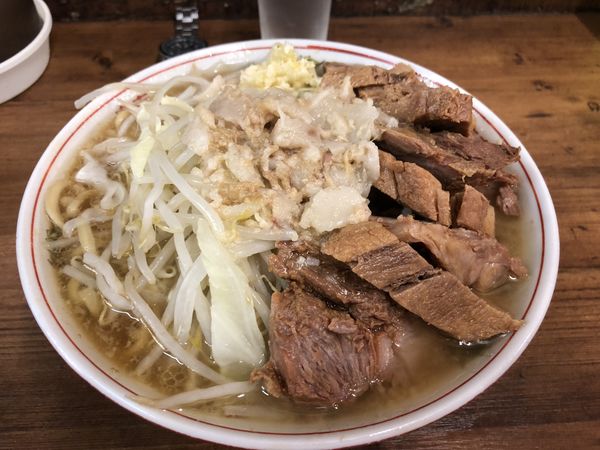 「小ブタダブル」@ラーメン二郎 品川店の写真