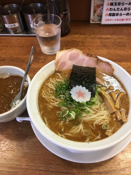 「らーめん濃厚魚介豚骨  780円」@麺匠うえ田の写真