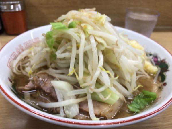 「ラーメン(ニンニク、カラメ)」@ラーメン二郎 栃木街道店の写真