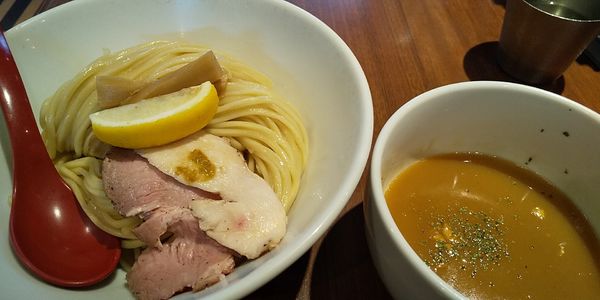 「鷄白湯つけ麺  大盛」@麺屋 翔 品川店の写真
