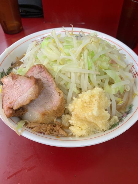 「小ラーメン全マシ」@ラーメン二郎 相模大野店の写真