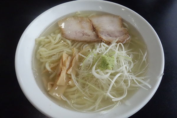 「山葵潮そば」@活力再生麺屋 あじ庵食堂の写真