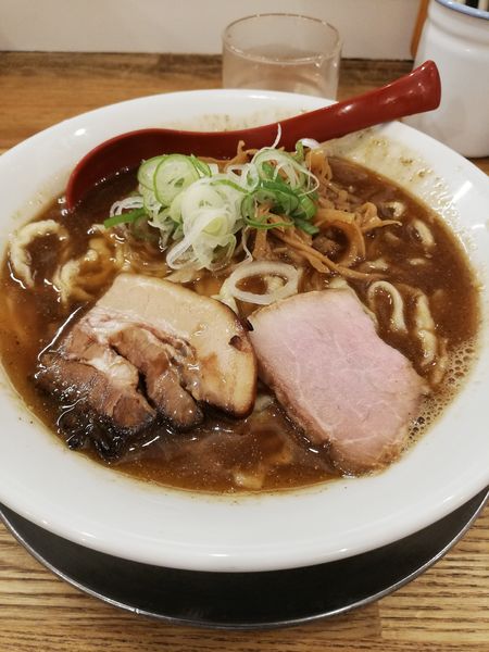 「喜多方ラーメン 煮干し」@麺や 七彩 八丁堀店の写真
