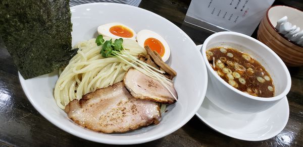 「つけ麺　味玉　中盛」@ラーメン晃煇の写真