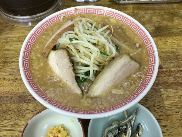 「【秋季期間限定】炒め味噌ラーメン 860円＋ニンニク 20円」@中華蕎麦 丸め 東久留米店の写真
