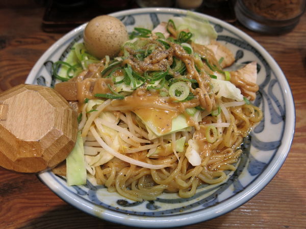「油そば：840円」@無双 赤坂店の写真