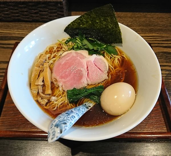 「味玉Ra-men濃口醤油(880円)」@メンドコロ Kinariの写真