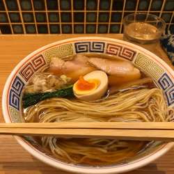 中華そば¥750大盛り¥100