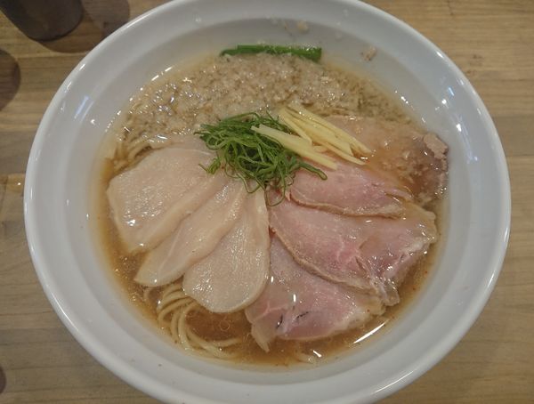 「背脂味噌＋チャーシュー」@麺屋 GONZOの写真