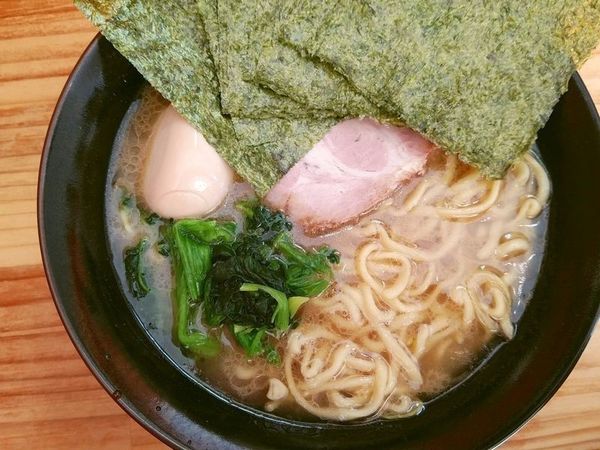 「のりらーめん＋味付玉子」@巓の写真