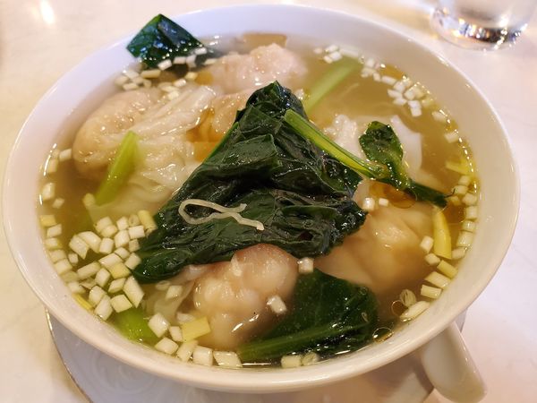 「正宗香港風云呑麺」@美心酒家の写真