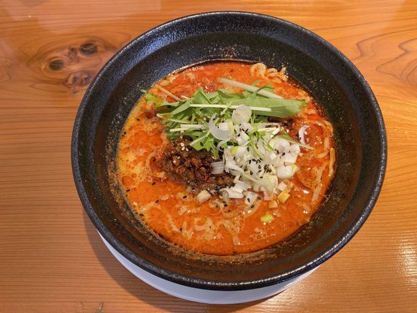 「坦坦麺(辛３)830円」@Hino担担麺 kokuuの写真