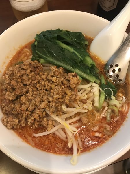 「担々麺」@らーめん 花の華 中野店の写真