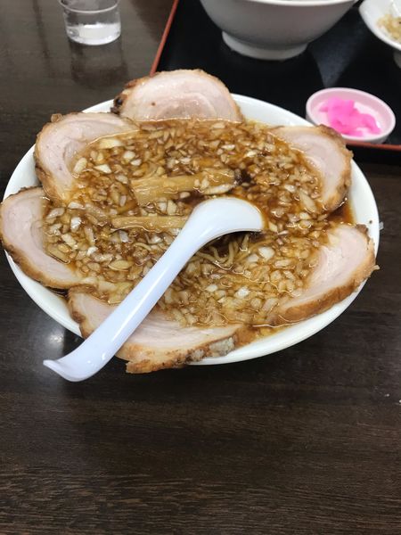 「チャーシュー麺　薬味プラス」@竹岡らーめん 太田店の写真