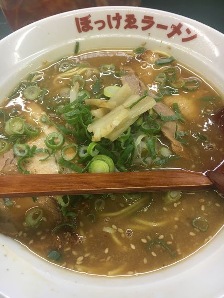 「ぼっけゑラーメン¥720」@ぼっけゑラーメンの写真