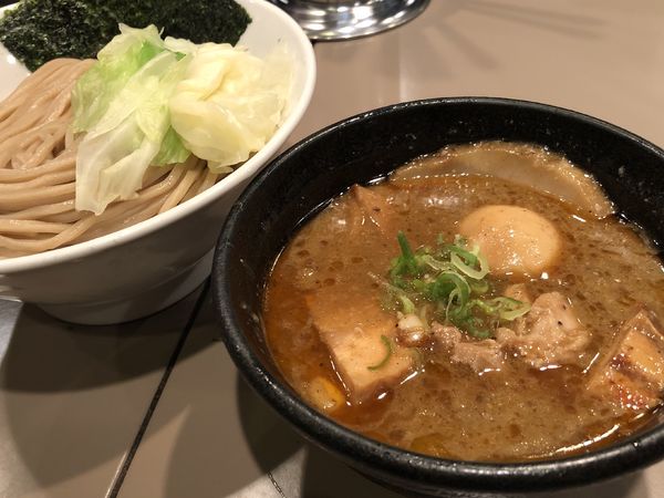「海老つけ麺味玉肉増」@つけ麺 五ノ神製作所の写真
