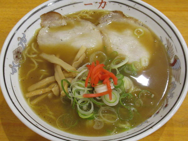 「中華そば（800円）」@ふく中華そば一力の写真