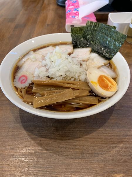 「特製竹岡式ラーメン」@自家製熟成麺 吉岡 田端店の写真