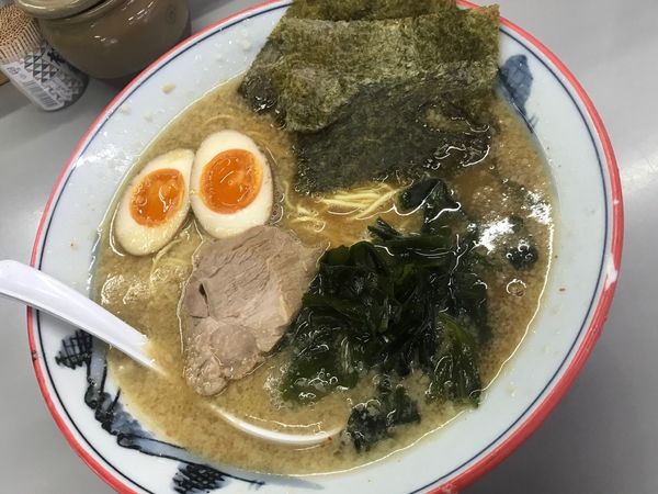「味噌ラーメンサービス煮卵700円」@ラーメンショップ 122号騎西店の写真