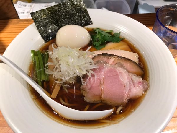 「特製醤油そば」@麺処 篠はらの写真