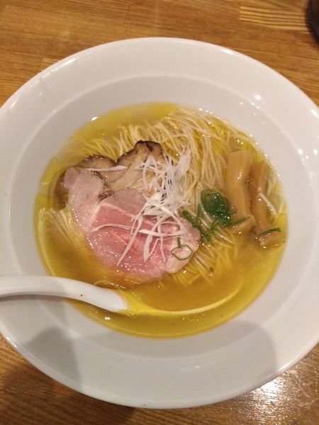 「塩らぁめん 790円 めんたいこご飯 150円」@麺処 青野の写真