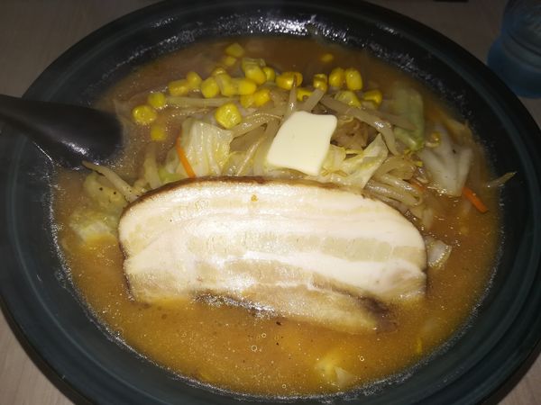 「味噌ラーメン(740円」@麺屋雷神の写真