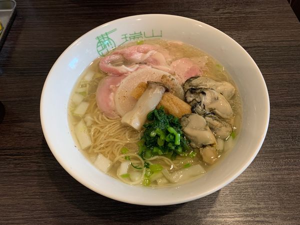 「牡蠣出汁蕎麦」@中華蕎麦 瑞山（ZUIZAN）の写真